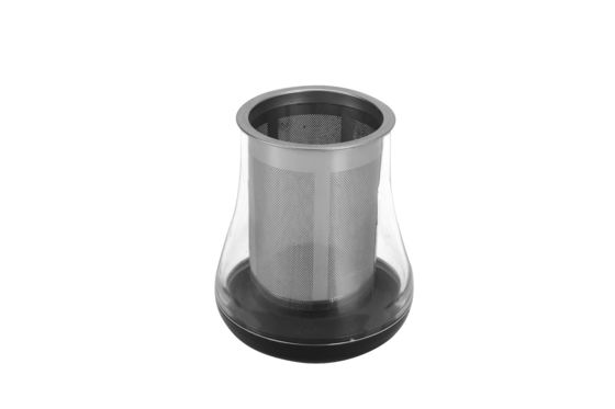 스테인리스 스틸 티타늄 접착 된 98mm 평면 버커 커피 밀러