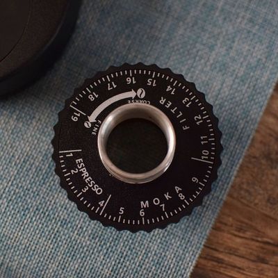 사설 폼 40mm 피침형 버커 커피 콩 밀러 전기 에스프레소 밀러 압력 공기 제트