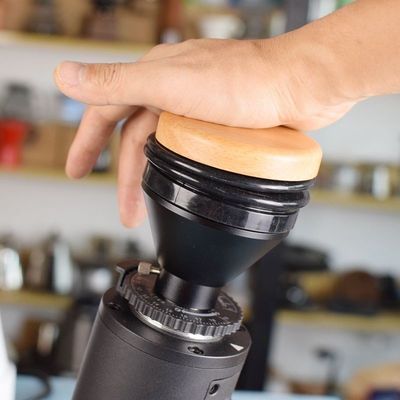 사설 폼 40mm 피침형 버커 커피 콩 밀러 전기 에스프레소 밀러 압력 공기 제트